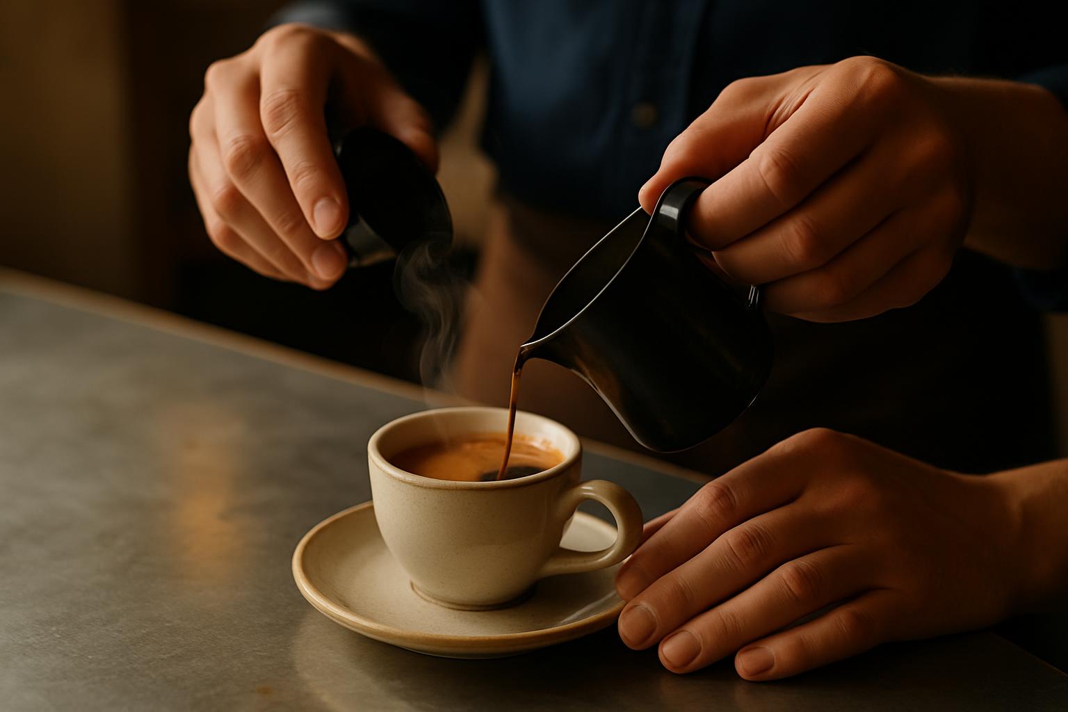 Cup of coffee — a fundamental need nobody confuses with ChatGPT